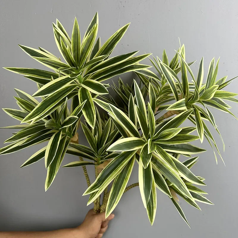 Snake Plant - Plantes vertes artificielles, lys Tropical, Bamboos,