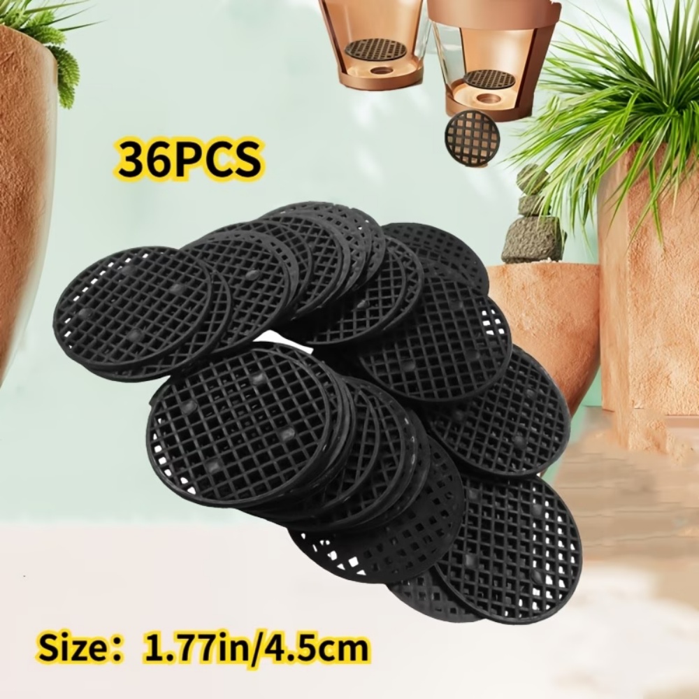 Pothos - 36 tapis ronds en filet pour