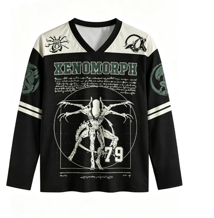 Monstera - T-shirt unisexe vintage à col en