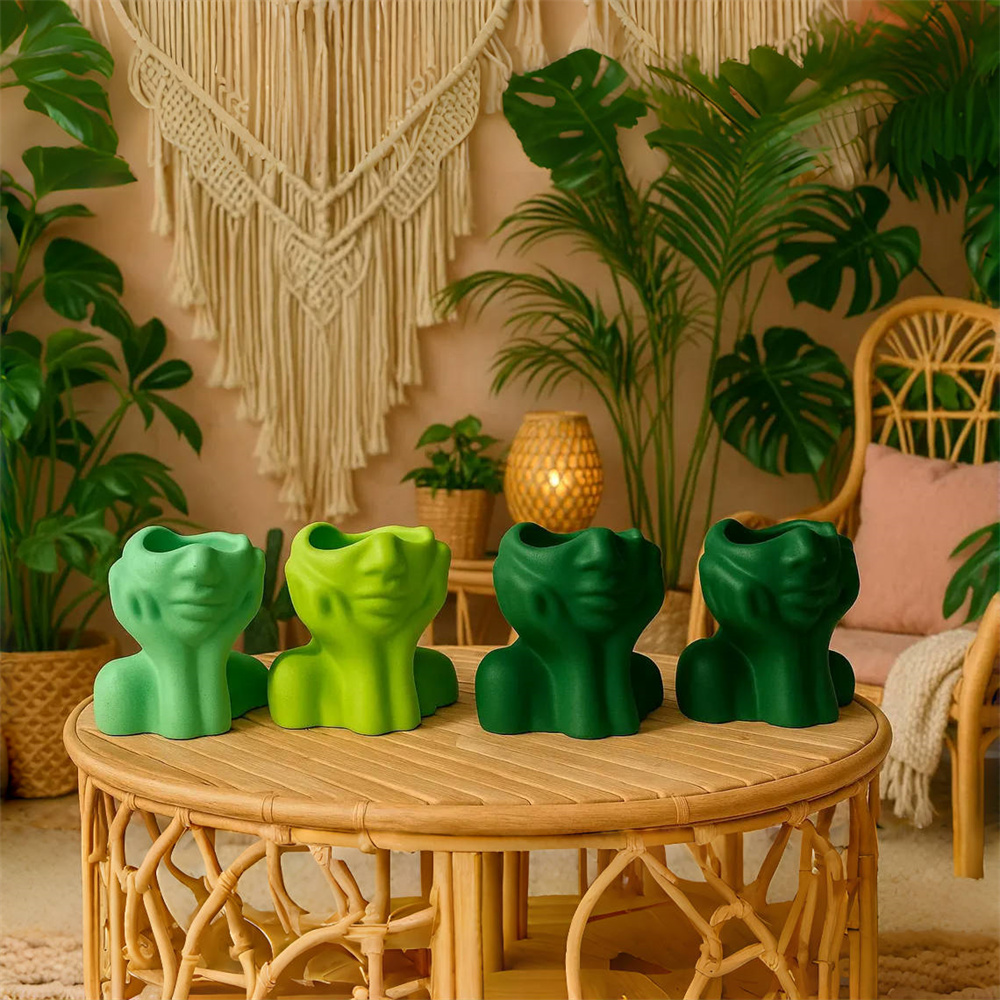 Pot de jardinière de visage ab - Succulent Set avis et prix