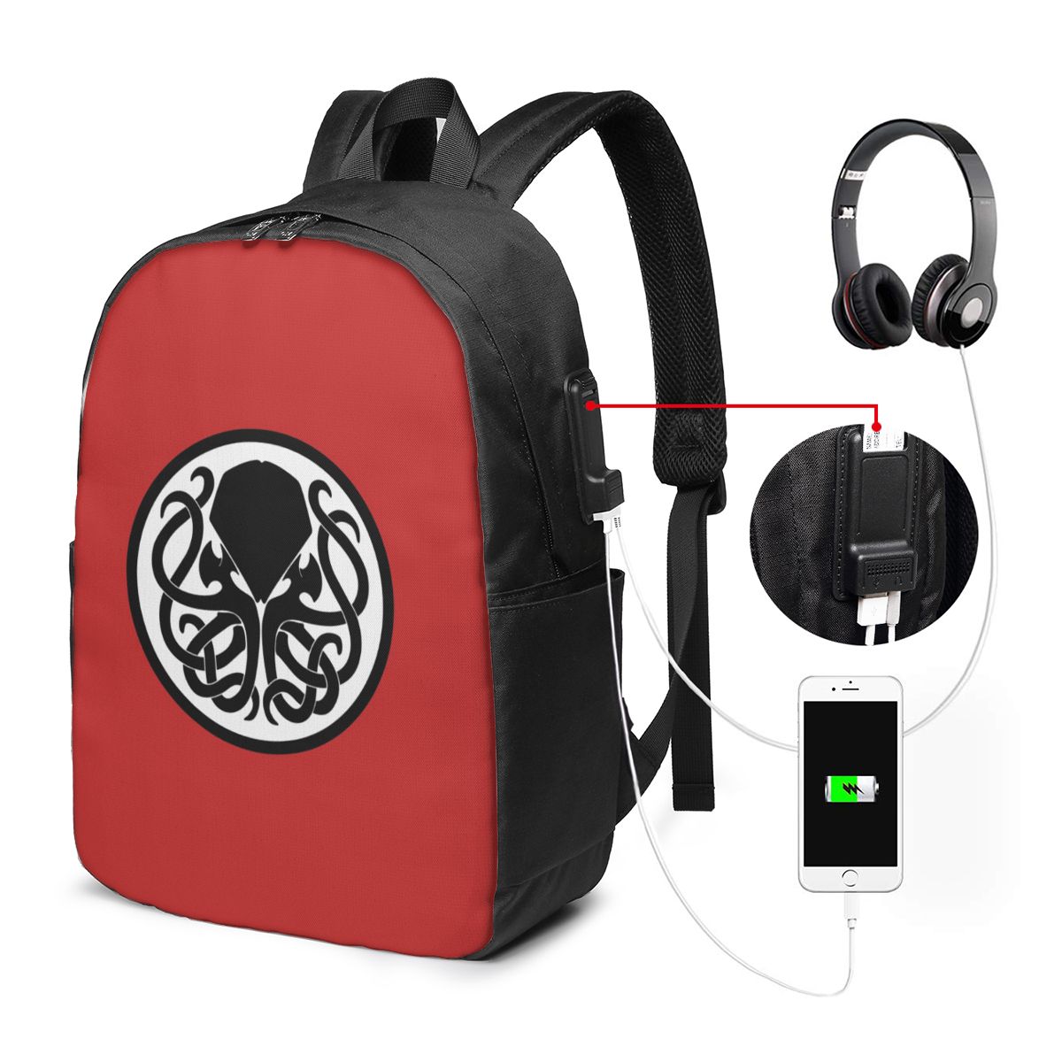 Sac à dos Cthulhu Monster Fant - Monstera avis et prix