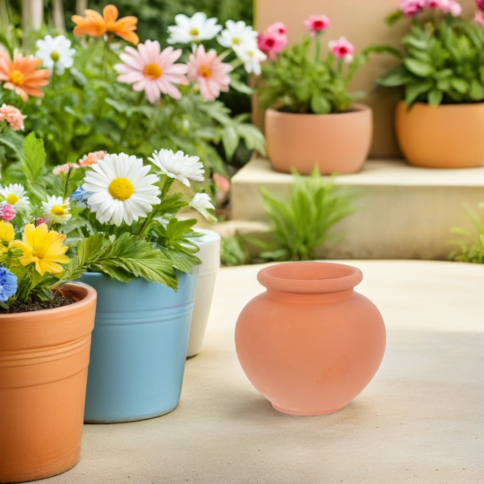 Insert auto-arrosant en terre  - Terracotta Pot avis et prix