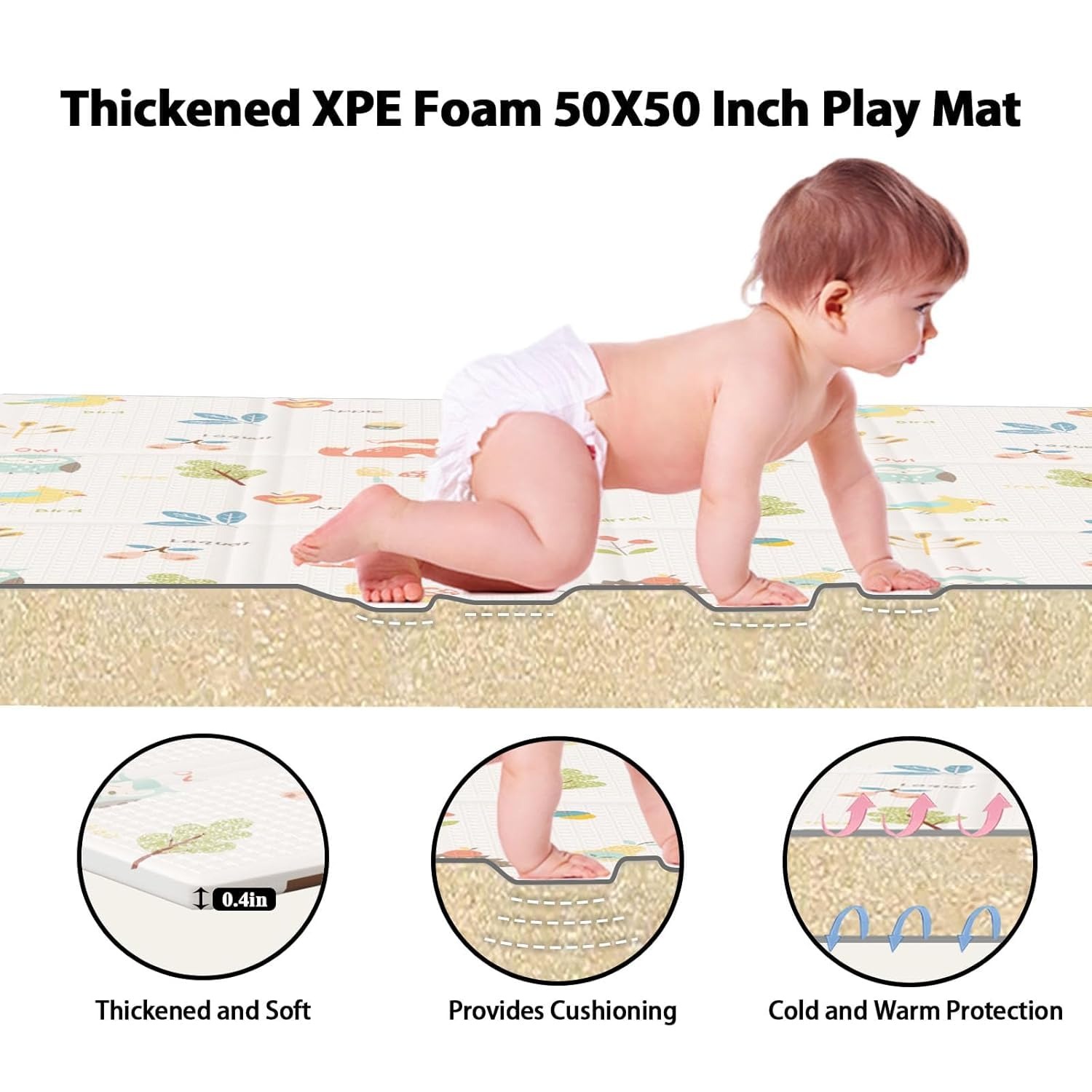 Tapis de jeu pour bébé, Double - Repotting Mat avis et prix